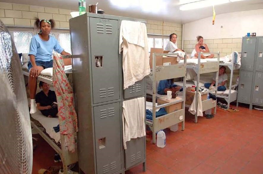 women in prison cells